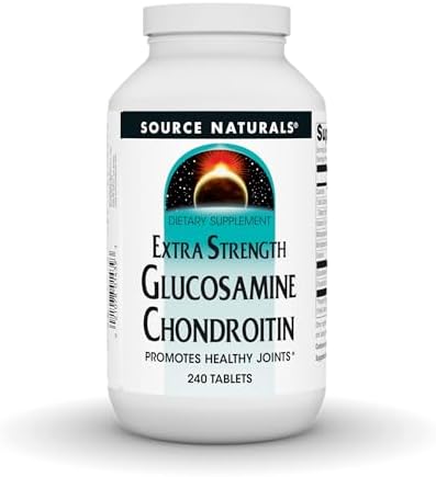 Source Naturals Extra Strength Glucosamine Chondroitin, 120 Tablets | Promotes Healthy Joints*