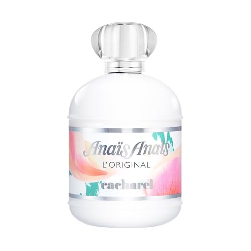 Cacharel Anais Anais, Eau de Toilette for Women, Floral, Green With Notes of White Lily & Musk. A Classic, Romantic, and Timeless Everyday Perfume Spray