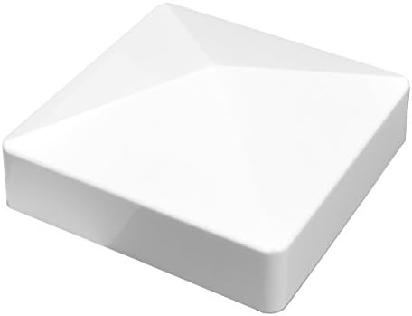 Weatherables 6.5x6.5 Post Cap – Weatherproof Premium Outdoor Vinyl Post Cover for Lasting Durability and Easy Installation on Vinyl Decks, Patios
