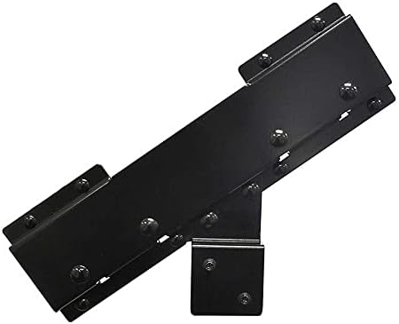 Pylex 13920 Steel Stair Riser Connector, Black