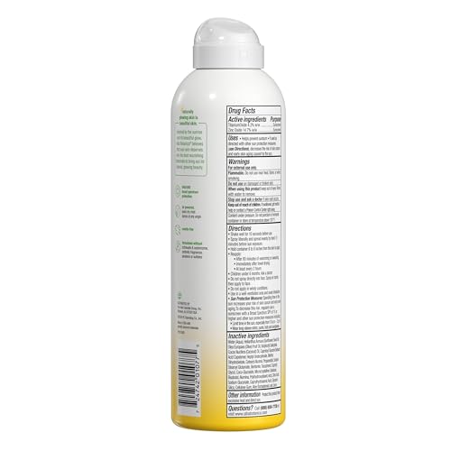 Alba Botanica Sheer Mineral Sunscreen Spray, SPF 30, Fragrance-Free Broad Spectrum, Water Resistant and Biodegradable, 5 fl. Oz. Bottle