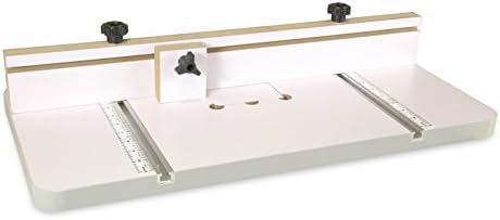 WEN DPA2412T 24 in. x 12 in. Drill Press Table with an Adjustable Fence and Stop Block