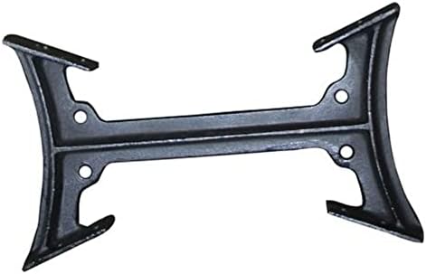 US Stove BKAD500 Cast Iron Double Barrel Camp Stove Adapter Kit | For BSK1000 And DR55 55 Gal Drum, 2900 W Max Output, LPG Fuel, 16.5 x 5 x 8.5 in