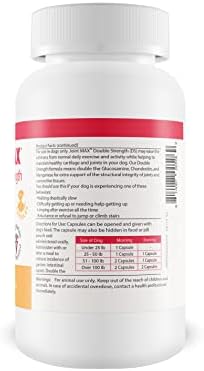 Double Strength (DS) Capsules for Dogs, Glucosamine, Chondroitin, Vitamins and Antioxidants
