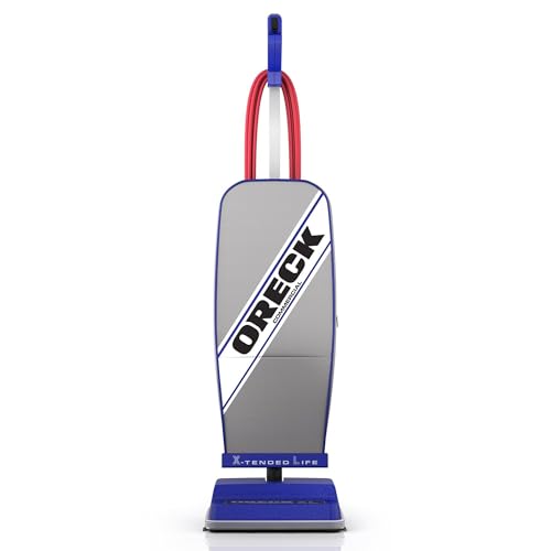 Oreck Commercial XL Vacuum Cleaner, Bagged Upright Vac, Lightweight | For Carpets and Hard Floor, Automatic Height Adjust, High-Speed Brush Roll