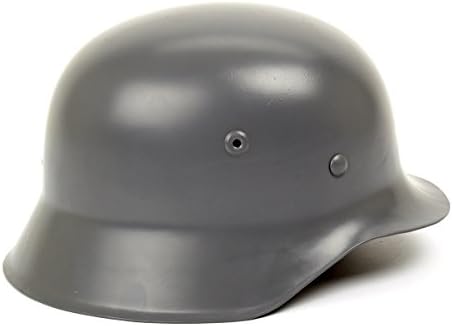 German WWII M42 Steel Helmet- Stahlhelm 42 WW2 M1942- Extra Large Shell- Size 70