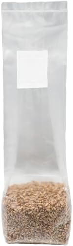 Six 1 Pound Bags of Sterilized Rye Berries Substrate in Mushroom Grow Bags