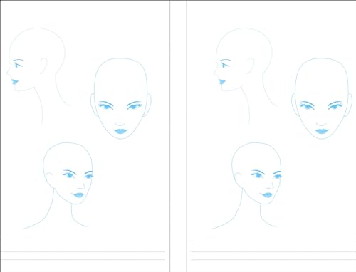 Essentials Fashion Sketchbook (366 Figure Templates to create your own designs!) Fashion Sketchpad