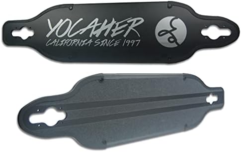 Aluminum Gold or Black Skateboards Longboard Drop Through Deck ONLY or Complete Long Board, for Boys, Girls, Kids, Teens and Adults and for Beginners to Professionals