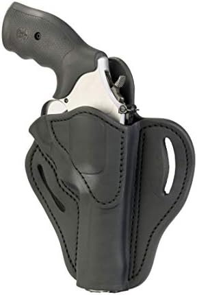 1791 Gunleather OWB K-Frame Holster Fits Ruger GP100, S&W 686, Model 66 | Right-handed leather belt holster also fits S&W 686, Model 66, L-Frame and Ruger Speed Six revolvers