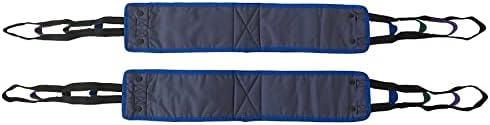 Hip Lift Sling (X-Large) Solid Fabric, Non-Slip Polyester Sling, Inner Thigh Cuff Compatible with Hoyer, Invacare, McKesson, Drive, Lumex, Medline