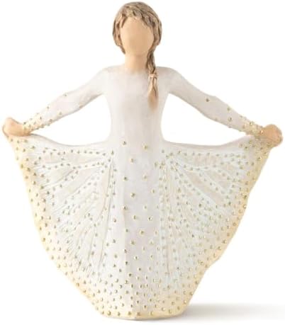 Willow Tree Magnolia, Sculpted Hand-Painted Figure | Cast from a Susan Lordi Original Carving, Meaningful Gift Celebrating Nature, Family, Home and Belonging, Fitted Gift Box