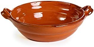 Mexican Clay Mini Unlidded Cazuela, 12 Ounces