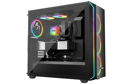 be quiet! Light Loop 360mm White CPU Liquid Cooler for Heavily Overclocked Systems, 3X Light Wings LX 120mm PWM high-Speed White Fan, Stylish ARGB Cooling Block, Extremely high Cooling Performance