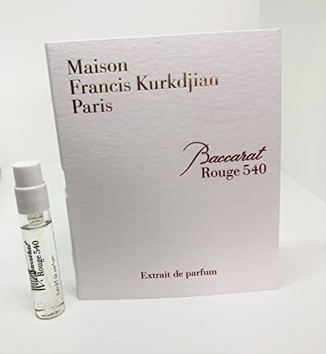 Maison Francis Kurkdjian Baccarat Rouge 540 Travel Set Eau de Parfum Plus Gold Globe Trotter Case, 6 Count