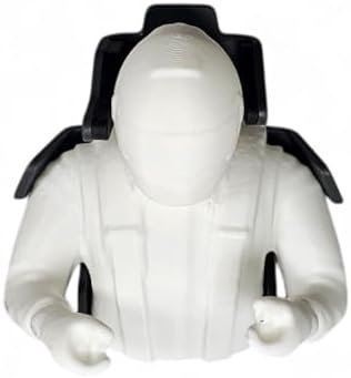 Lightweight Driver – Compatible with Losi 22S Sprint 1/10 Scale RC Sprint Car – 3D Printed, Paintable, 1 oz Performance Upgrade, Driver Only