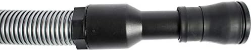 Cen-Tec Systems 94170 Premium 50 Ft. Shop Vacuum Hose with Power Tool Adapter Set Silver