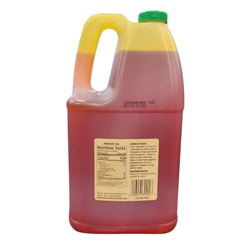 Amish Country Popcorn | Peanut Oil - 1 Gallon | Old Fashioned, Non-GMO, Gluten Free, and Kosher