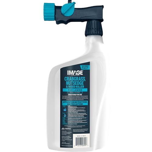 Image Herbicide Crabgrass, Nutsedge, & Weed Killer for Lawns 24 fl oz | Ready-to-spray weed spray, water based formula