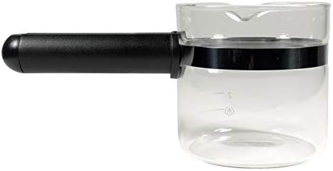 Univen 4 Cup Glass Espresso Coffee Carafe Compatible with Mr. Coffee, Krups, Salton, DeLonghi, Imusa, etc