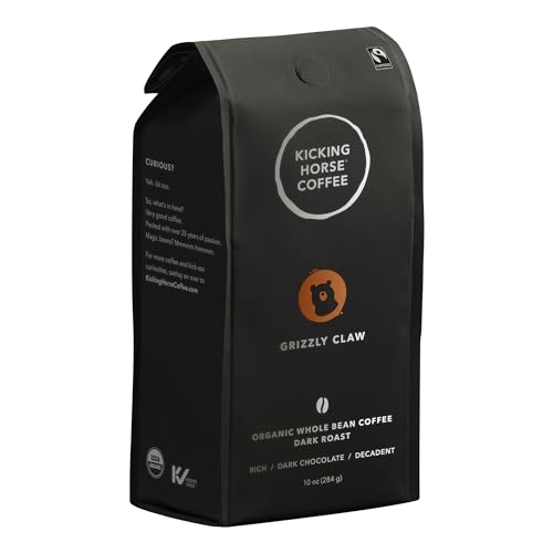 Kicking Horse Coffee, Three Sisters, Medium Roast, Whole Bean, 2.2 Pound - Certified Organic, Fairtrade, Kosher Coffee