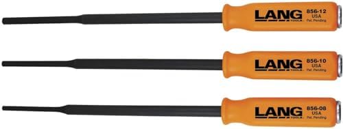 Lang Tools A & E HAND TOOLS - 3Pc. 16 Long Pin Punch Set (856-3ST), One Size