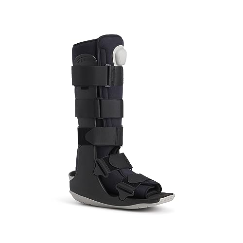 Gen 2 Pneumatic Walking Boot - Lightweight, Low Profile CAM Walker Boot - Premium Medical Boot for Foot Injuries, Ankle Sprains, Fracture Recovery Support, & More (Standard, Small)
