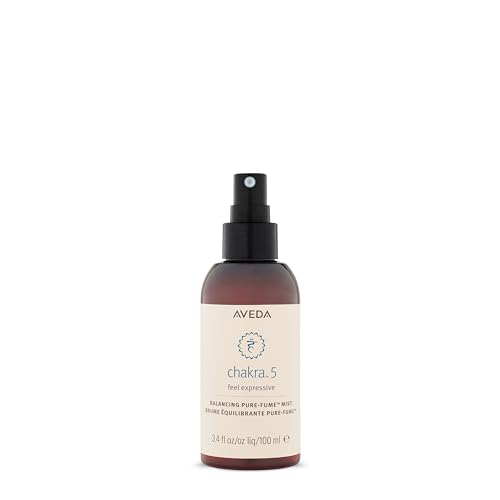 Aveda Chakra 5 Balancing Pure-Fume Mist: Throat | Body & Room Spray | Balances Throat Chakra | With Certified Organic Grapefruit, Rosemary