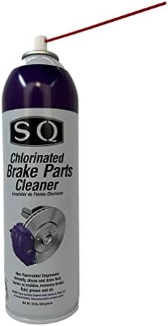 SQ Non-Flammable Brake Parts Cleaners,12 Pack, 19 OZ per can