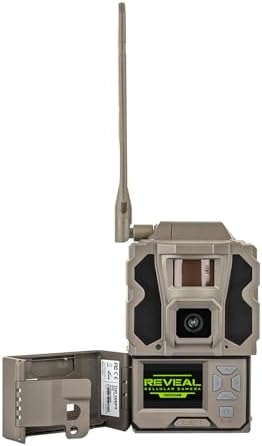 TACTACAM Reveal Pro 3.0 Cellular Trail Camera, Night Vision, GPS | 4G LTE, 4K HD photo, no-glow IR flash, optional SD card slot, extended battery life