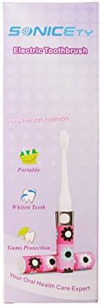 Electric Toothbrush HI-923 Flower Polka Dot (Portable/Travel Size)