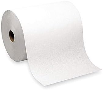 High Capacity TAD Towel rolls, 10" Roll, White, 6 Rolls Premium Quality Fits Touchless Automatic roll Towel Dispenser