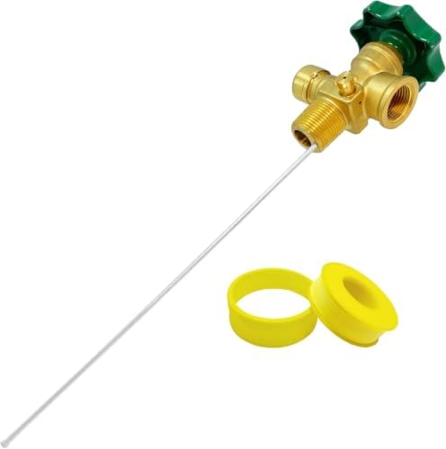 100LB Propane Vapor Tank Service Valve Coupler BBQ POL 100 LB Grill Heater LPG 1