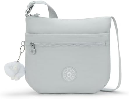 Kipling Womens Arto Crossbody Bag, Black Noir, 11.25 L X 10.25 H X 1.5 D US