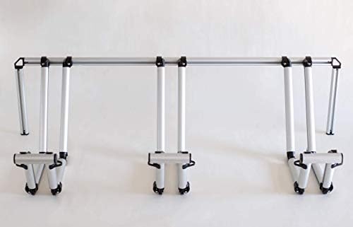 3 Bike Rack for Truck Bed - 3 Standard All-Aluminum Tire Bike Rack for Full Size Trucks - Effortless Wheel Mount, Skip Front Tire Removal, Drill-Free Installation - Gift Set for Men