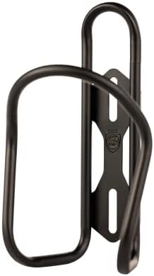SILCA Sicuro Titanium Bike Water Bottle Holder, Lightweight - Silver