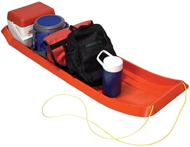 ESP 66" Family Fun Toboggan - Four Rider Sled - Orange 1138
