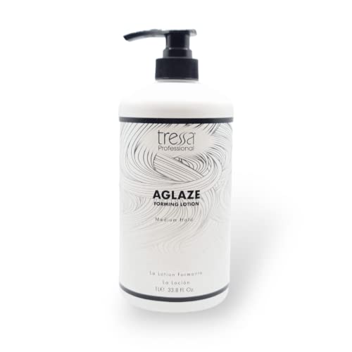 Tressa Aglaze Forming Lotion, Medium Hold Hair Gel, Glaze Foaming Glazing Lotion for Shine 8.5 oz
