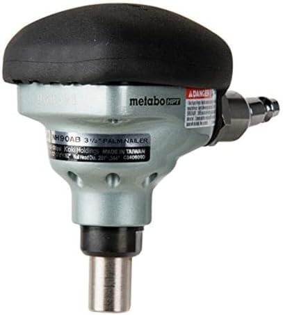 Metabo HPT Palm Nailer, Magnetic Nose 360° Swivel, Joist Hangers, NH90AB