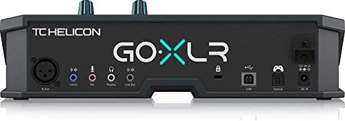 TC-Helicon GoXLR Revolutionary Online Broadcaster Platform with 4-Channel Mixer, Motorized Faders, Sound Board and Vocal Effects