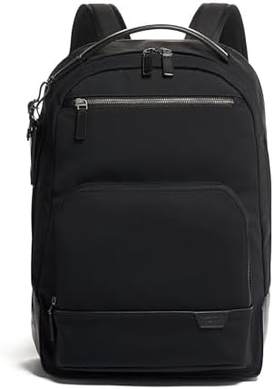 TUMI Harrison Warren Backpack, 15-Inch Laptop Backpack, Black Bombe