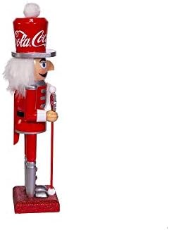 Coca-Cola Kurt S. Adler 10-Inch Wooden Nutcracker, Multicolor (CC6202)