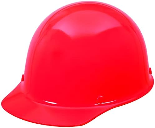 MSA Skullgard Cap Style Safety Hard Hat with Suspension - Non-Slotted Cap, Made of Phenolic Resin, Radiant Heat Loads up to 350F | Staz-On Pinlock Suspension