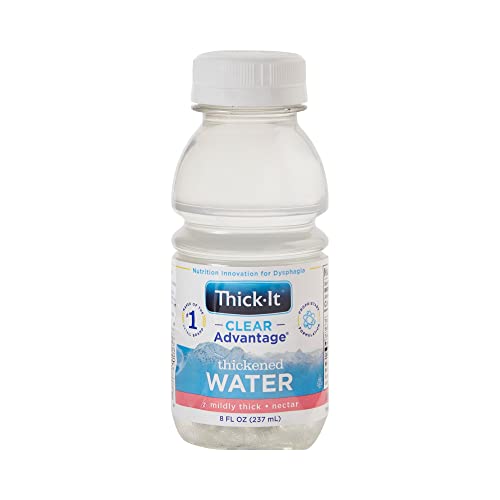Thick-It Clear Advantage Mildly Thick/Nectar Water Drink, 8 oz, 24 Pack