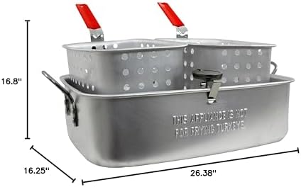 Chard FFPA105 Fish and Wing Fryer, Silver