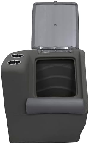 Wise BM13006L-986 Premier Series Pontoon Left Lean Back Recliner, Platinum/Spectra Navy/Cobalt