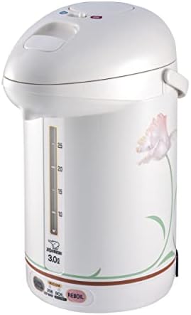 Zojirushi CW-PZC30FC Micom Super Boiler Bundle White Ballerina