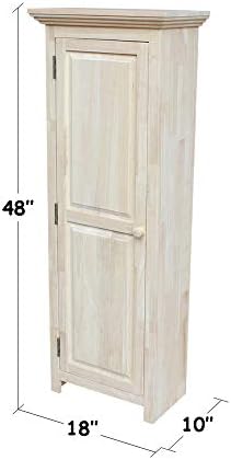 International Concepts Home Accents Unfinished 48" Storage Cabinet