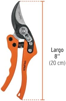 TRUPER T-68 8" Steel / Nylon Bypass Pruner