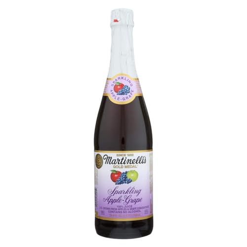 Martinelli's Organic Sparkling Apple Grape 25.4 Fl Ounce